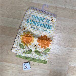 Floral Sunshine Kitchen Towel